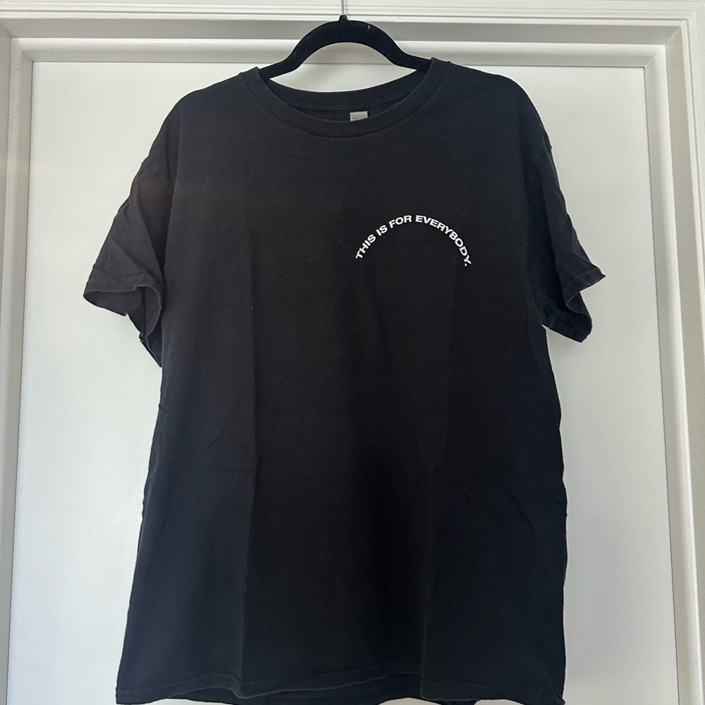Black Graphic Tee - Short Sleeve